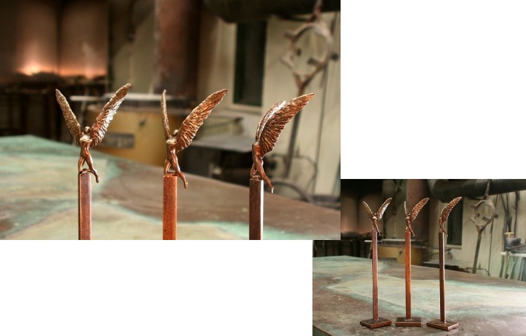 P� l�tta vingar - back